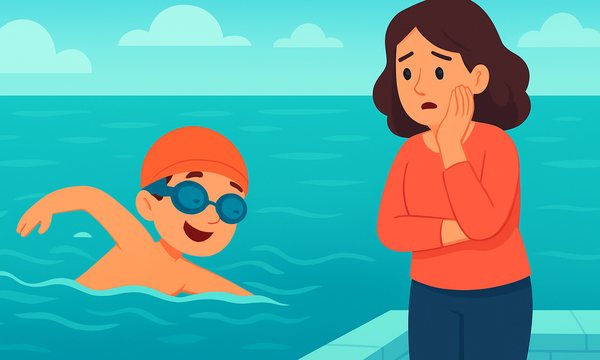Cartoon illustration: Drown-Proof Myth